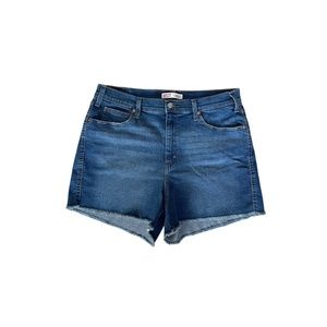 Signature Levi Strauss Heritage High-Rise Jean Shorts, NWOT Size 18-W34